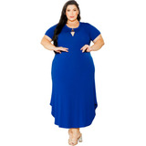 Vestido Plus Size Longo