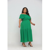 Vestido Plus Size Longo