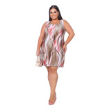 Vestido Plus Size Malha