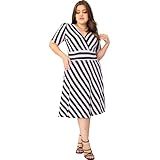 Vestido Plus Size Moda Evangélico Midi