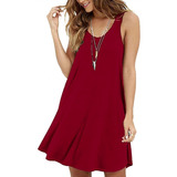 Vestido Plus Size Regata Soltinho Trapézio Verão Ref 24
