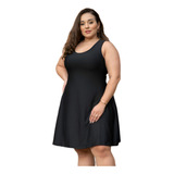 Vestido Plus Size Rodado