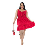 Vestido Plus Size Soltinho