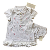 Vestido Polo Lauren Ralph Inffant Bebê Orginal Eua