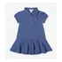 Vestido Polo Ralph Lauren Azul + Calcinha, Bebê Menina, 12m