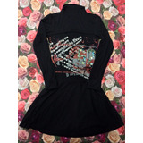 Vestido Preto Manga P