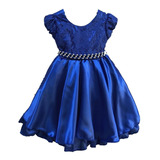 Vestido Princesa Azul Daminha