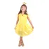 Vestido Princesa Bela Temático Aniversário Bela Fera + Tiara