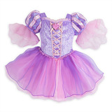 Vestido Princesa Da Rapunsel Original Disney Store P/entrega