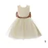 Vestido Princesa Festa Cor Marfim Com Dourado Tam 1 Lindo 