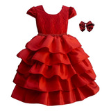 Vestido Princesa Festa Luxo
