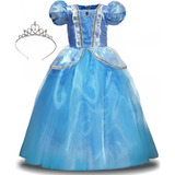Vestido Princesa Infantil Longo