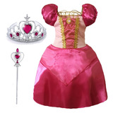 Vestido Princesa Infantil Midi