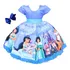 Vestido Princesa Jasmine Aniversario Luxo E Tiara