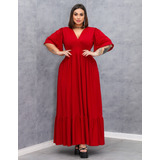 Vestido Princesa Longo Rodado