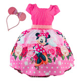 Vestido Princesa Minnie Infantil