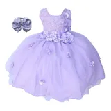 Vestido Princesa Sofia Lilas