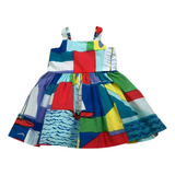 Vestido Regata Colorido Polo