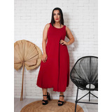 Vestido Regata Trapezio Plus