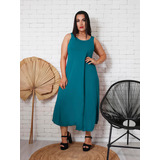 Vestido Regata Trapezio Plus
