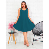 Vestido Regata Trapezio Plus