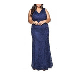 Vestido Renda 77 Longo Plus Size Madrinha Festa Formatura