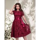 Vestido Renda Plus Size