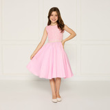 Vestido Rosa Claro Infantil