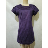 Vestido Roxo Veludo Forrado
