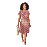 Vestido Senhora Malha Fria