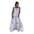 Vestido Slip Com Bainha Plissada, Saia Longa Beach Re