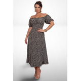 Vestido Social Estilo Camponesa