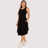 Vestido Soltinho Regata Com