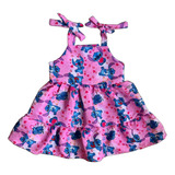 Vestido Stitch Rosa Alcinha