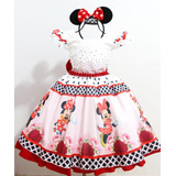 Vestido Tematico Aniversario Minnie