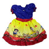 Vestido Tematico Branca De