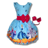 Vestido Tematico Cinderela Laco