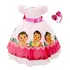 Vestido Temático Fantasia Moana Baby Frete Grátis + Tiara
