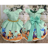 Vestido Tematico Infantil Personagem