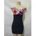 Vestido Tqc Preto Colorido Com Bojo Bandage E&v M Bom Estado