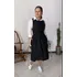 Vestido Transpassado  - Saia Linda - Em  Linho Misto