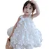 Vestido Trapézio Branco, Daminha, Batismo, Tam 4/6 Anos 