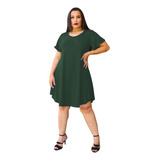 Vestido Trapezio Plus Size