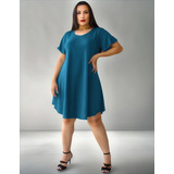 Vestido Trapezio Plus Size
