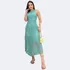 Vestido Tricot Midi Rendado Luxo Festa Premium Fim De Ano