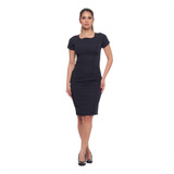 Vestido Tubinho Casual Elegante