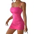 Vestido Tubinho Colado Alcinha Fina Tecido Duplo Suplex