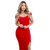 Vestido Tubinho Colado Com