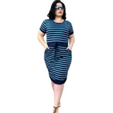 Vestido Tubinho Lindo Evangélico Plus Size Moda Feminina