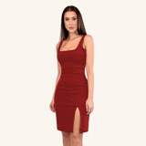 Vestido Tubinho Midi Social
